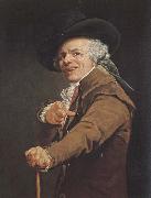 Joseph Ducreux Self-Portrait as a Mocker oil on canvas